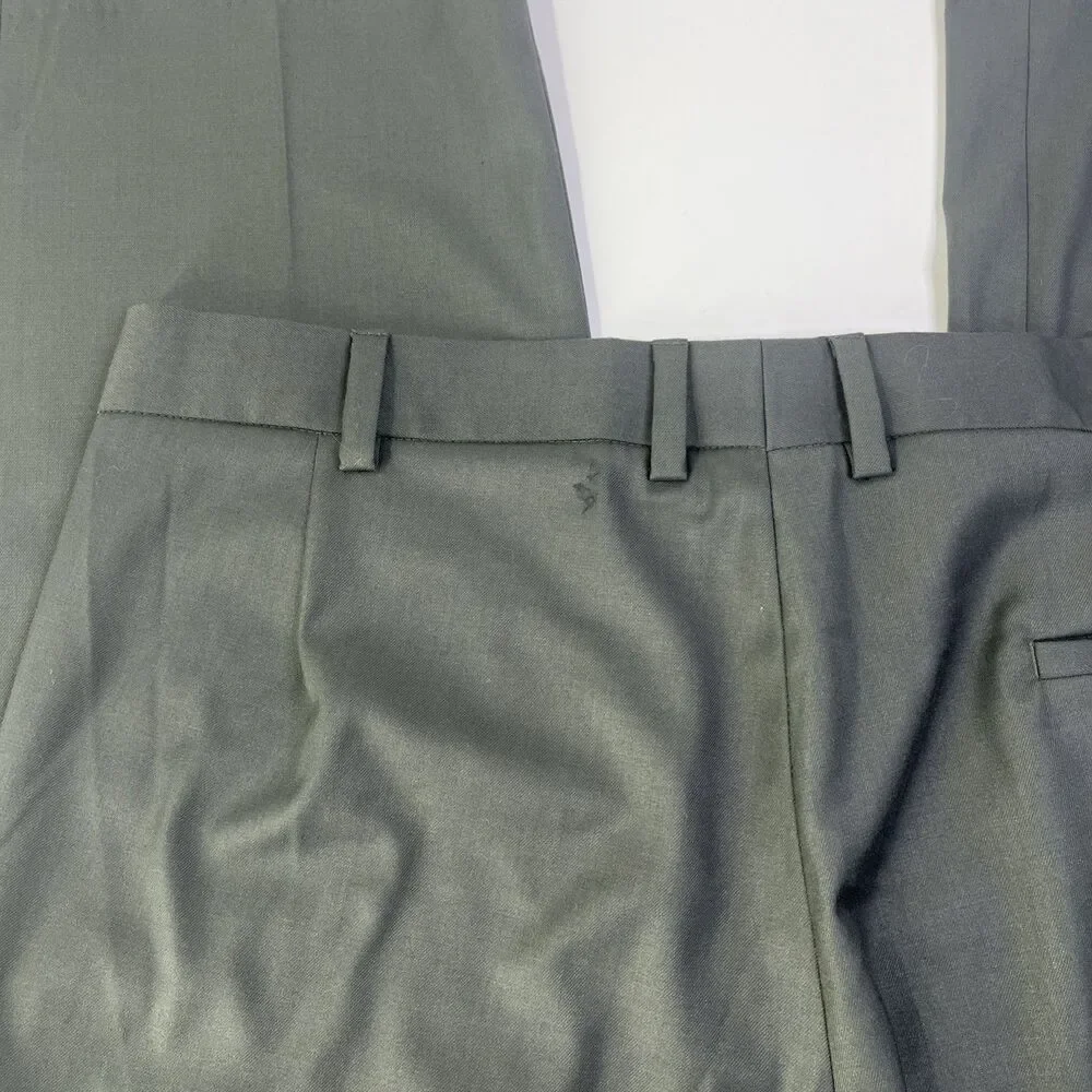 Petre D’ego Sage Green Dress Pants 35x30.5 Large NWT Formal - Picture 8 of 13